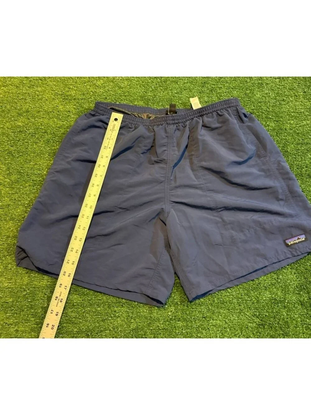 Patagonia shorts mens large blue baggies swim outdoor quick dry lightweight